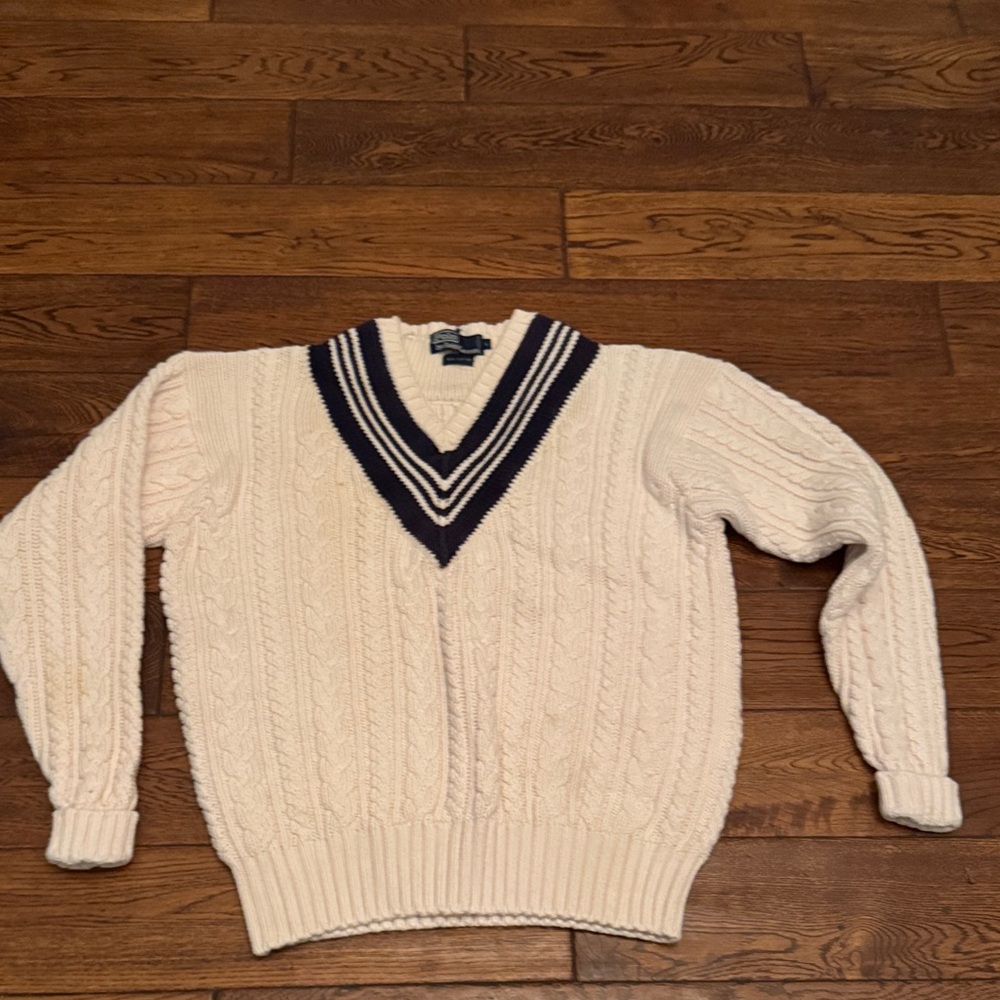 Ralph Lauren Cream Knit Sweater